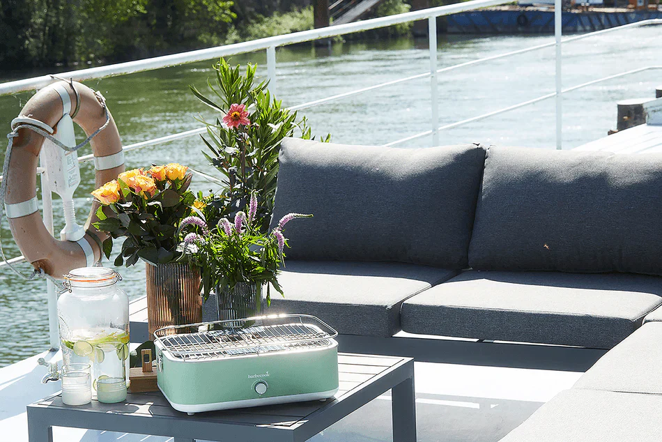 Barbecue E-Carlo Electrische Tafelgrill Paris Green - Afbeelding 7