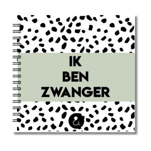 Foto plakboek zwangerschap | Ik ben zwanger | Dots Groen