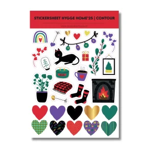 Stickervel Contour | Hygge Home'25