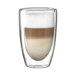 Maxxo Latteglazen Dubbelwandig 380 ml – 2 stuks