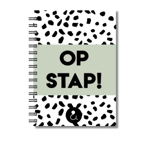 Op Stap Boekje | Uitjes Invulboek Kind | Dagjes Weg Herinneringen Boek | Dots Groen
