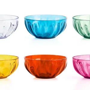 Kommetjes Aqua Chef Line Kunststof Set 6 Mix