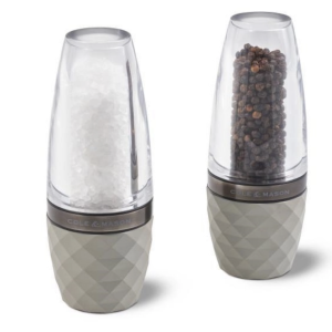 Cole & Mason Peper- en Zoutmolen City Concrete 165mm GS Grijs/Brons