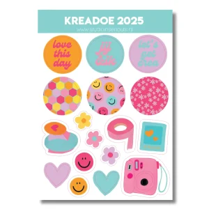 A6 Stickervel | KreaDoe 2025