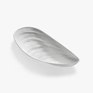 Schaal Marcel L L46 B21,5 H8 cm Wit
