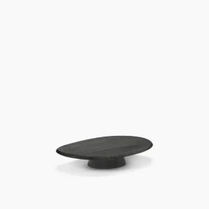 Gebakstaander Dune Cake Stand 04 L34 B20 H6 cm Zwart