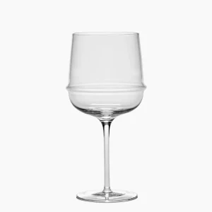 Rode Wijnglas Dune Clear D10 H20 cm Set 4